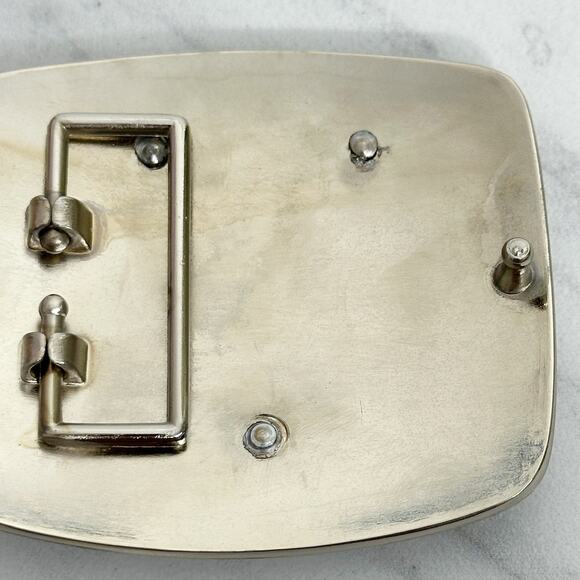 Y Letter Initial Monogram Silver Tone Belt Buckle ✨ - Picture 14 of 14